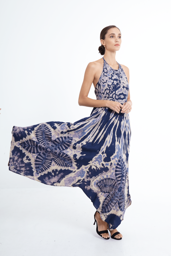 Vestido índigo