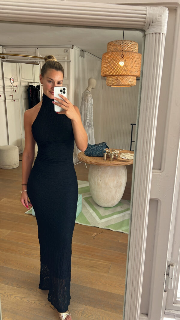 vestido xantal negro
