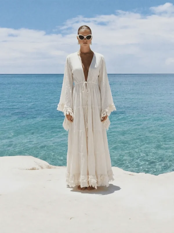Thalassa Kimono — Algodón Orgánico
