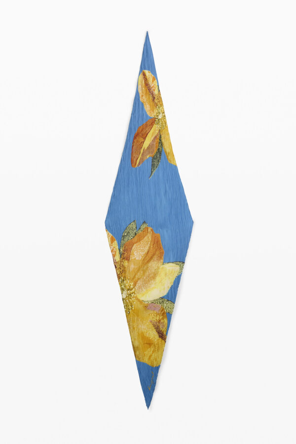 foulard estampado flores