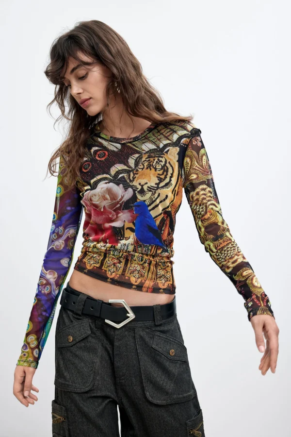 Camiseta Estampada M. C. Lacroix