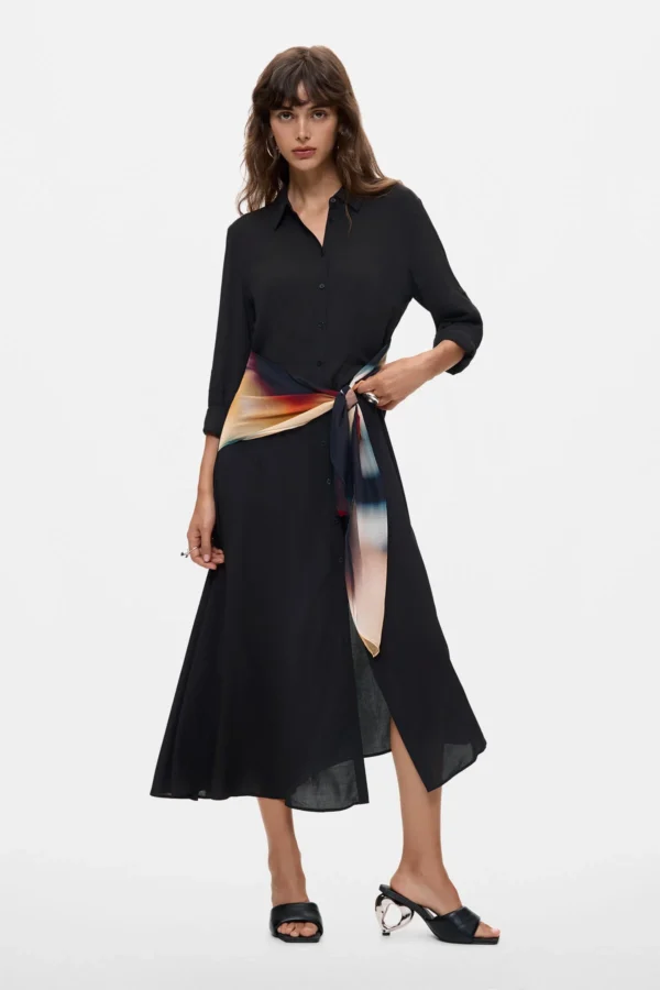 Vestido camisero MIDI