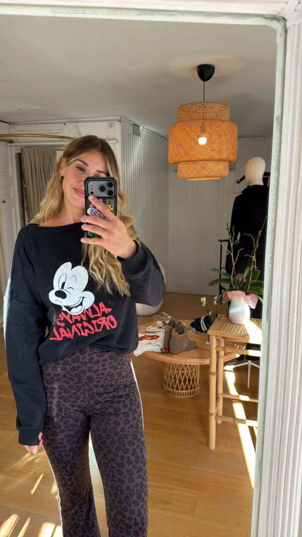 Sudadera mickey original negra