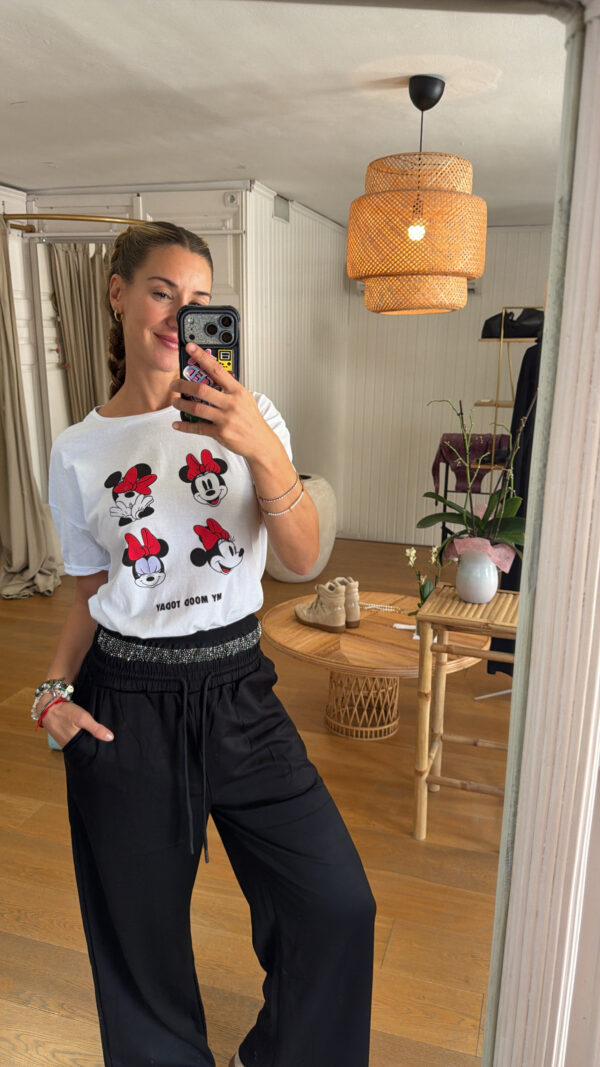 Camiseta minnie blanca